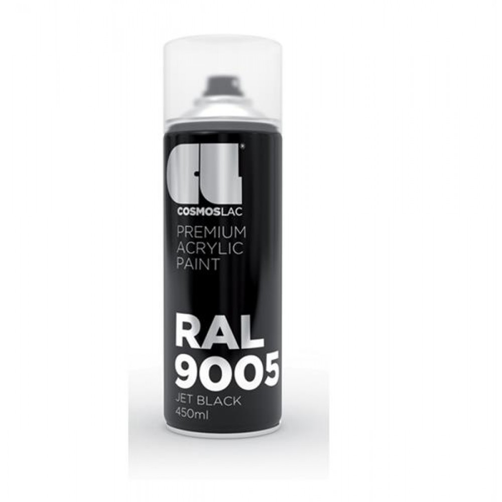 Cosmoslac N304 RAL9005 Σπρευ Χρώμα Μαύρο Ματ 400ml Cosmoslac N304 RAL9005 Σπρευ Χρώμα Μαύρο Ματ 400ml
