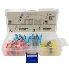 Jbm  53992 Σετ Κασετίνα με αδιάβροχα Θερμοσυστελλόμενα 100τμχ.