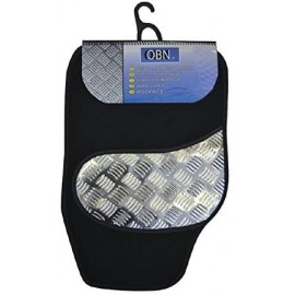 Jbm 52534 Σετ Πατάκια με Αλλουμίνιο στα Πόδια Διεθνή 4τμχ.