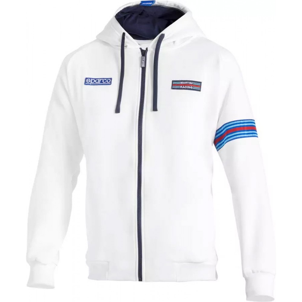 Sparco Τζάκετ HOODED FULL ZIP MARTINI-R MY25 BI M