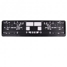 T-Tools 11078 Πλαίσιο Πινακίδας Μαύρο Κουμπωτή