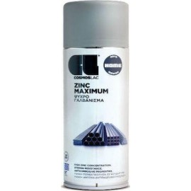 Cosmoslac N500 Σπρέι Γαλβανισμού Zinc Maximum με Μεταλλικό Εφέ Γκρι 400ml