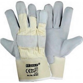 T-Tools Γάντια Δερματοπάνινα  30023 σε Μέγεθος Xl