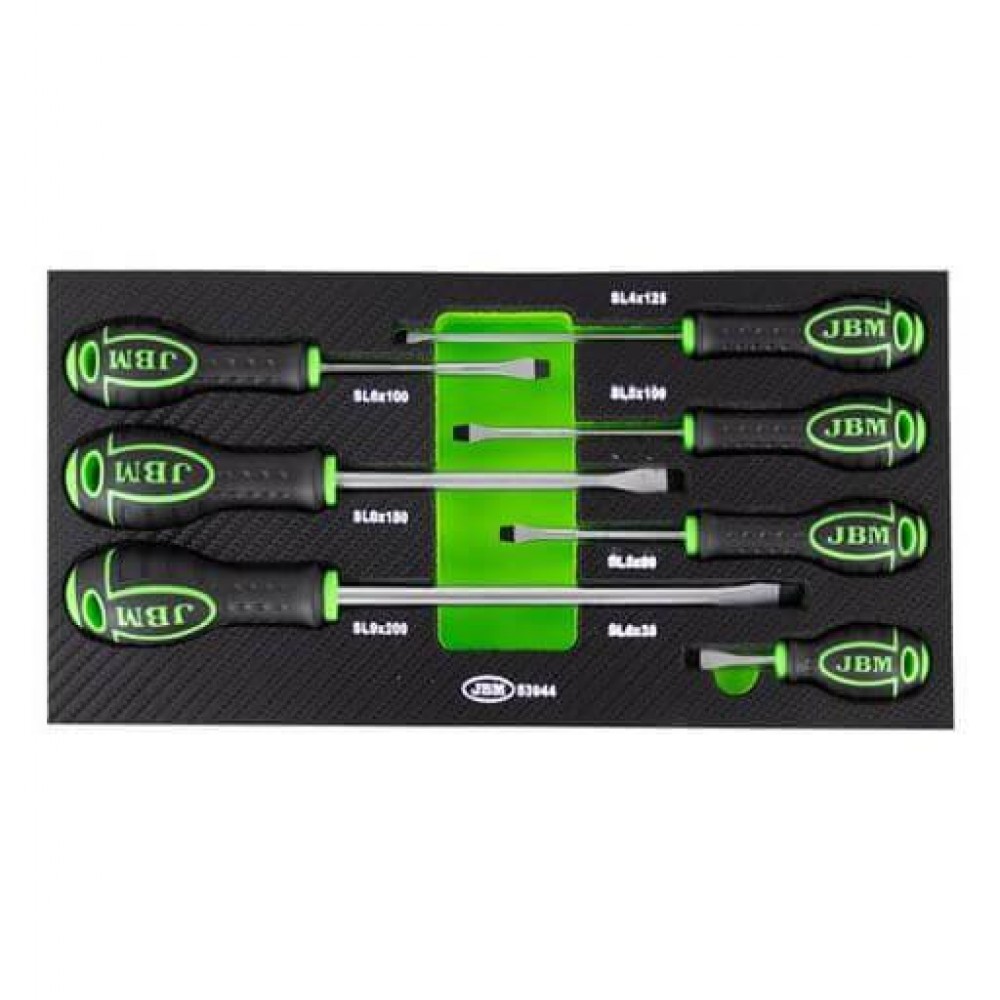 Jbm 53944 Σετ Κατσαβίδια Ίσια 7τμχ. Jbm 53944 Σετ Κατσαβίδια Ίσια 7τμχ.