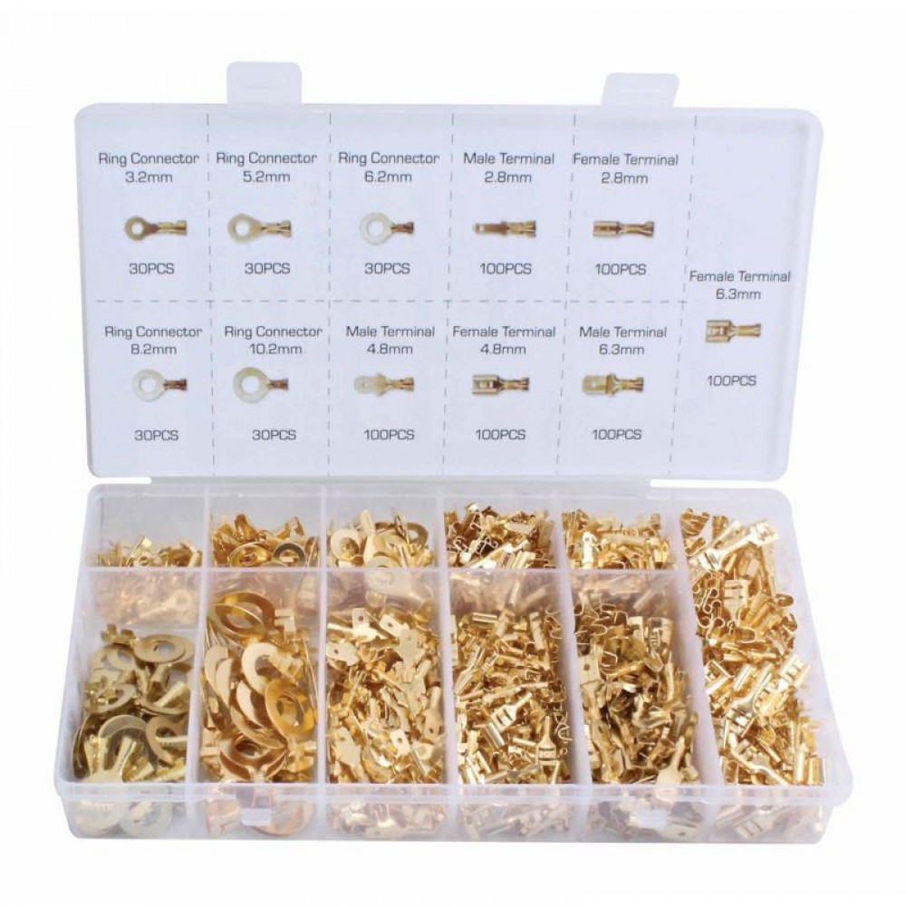 Asta ATC524 Σετ Ακροδέκτες μη Μονωμένους  750τμχ.