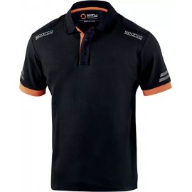 Sparco T-Shirt POLO TECH TOLEDO NR/AF TG S