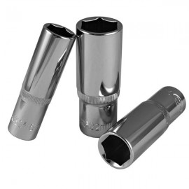 Jbm 13254 Καρυδάκι Εξάγωνο Χρωμίου Μακρύ  1/2'' 16mm