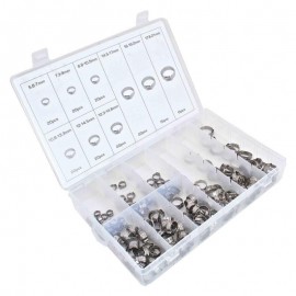 Asta ATC016 Σφιγκτήρες με μονό κούμπωμα σετ 170 τεμαχίων