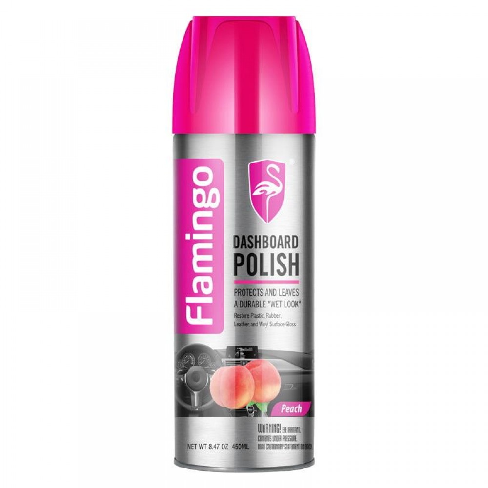 Flamingo 14284 Γυαλιστικό Ταμπλό Ροδάκινο 450ml Flamingo 14284 Γυαλιστικό Ταμπλό Ροδάκινο 450ml