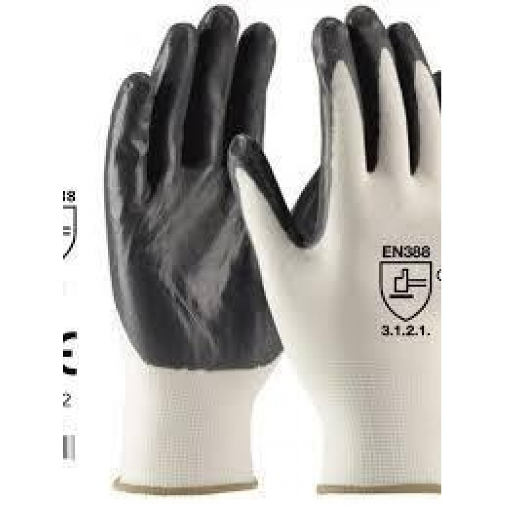 T-Tools  ΓΑΝΤΙΑ 8150-134 NBR ΓΚΡΙ Νο10