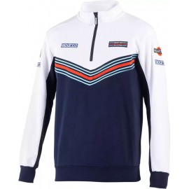 Sparco Φούτερ HALF ZIP SWEATSHIRT MARTINI-R BM/BI