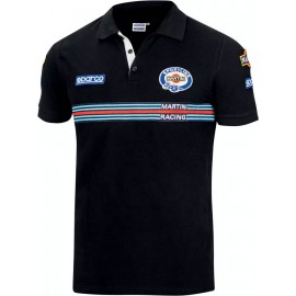 Sparco T-Shirt POLO REPLICA MARTINI-R TG S NERO