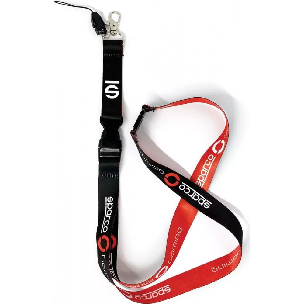 Sparco Αξεσουάρ KIT 10 X LANYARD SPARCO GAMING BK/R