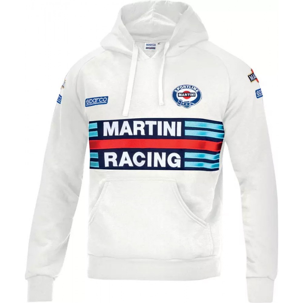 Sparco Φούτερ HOODIE MARTINI-R TG XXL BIANCO