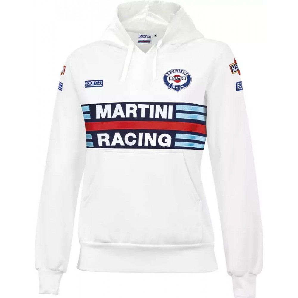 Sparco Φούτερ HOODIE LADY MARTINI-R TG M BIANCO