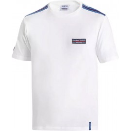 Sparco T-Shirt T-SHIRT MARTINI-R TOP STRIPES BI S