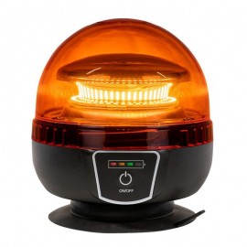 Jbm 54173  Φάρος Επαναφ/νος  Πορτοκαλί Με Μαγνητική Βάση