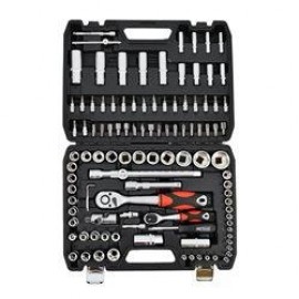 AwTools AW39108BL Συλλογή Καρυδάκια με Καστάνια 1/2 & 1/4 108τμχ.