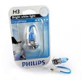 Philips 12336CVB1 Λάμπα 12V H3 Crystal Vision τμχ.
