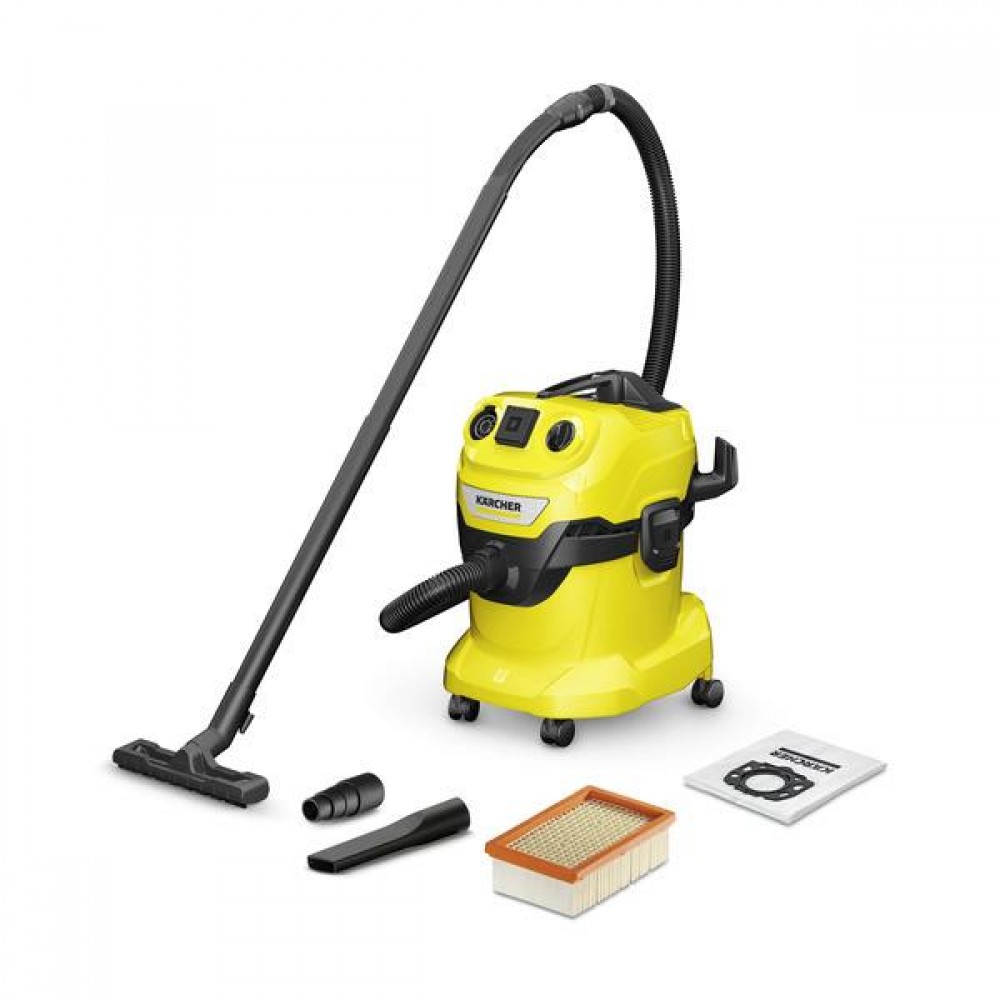 Karcher 16282700 WD 4 P V-20/5/22 Ηλεκτρική Σκούπα Υγρής/Ξηρής Αναρρόφησης *PROMO*