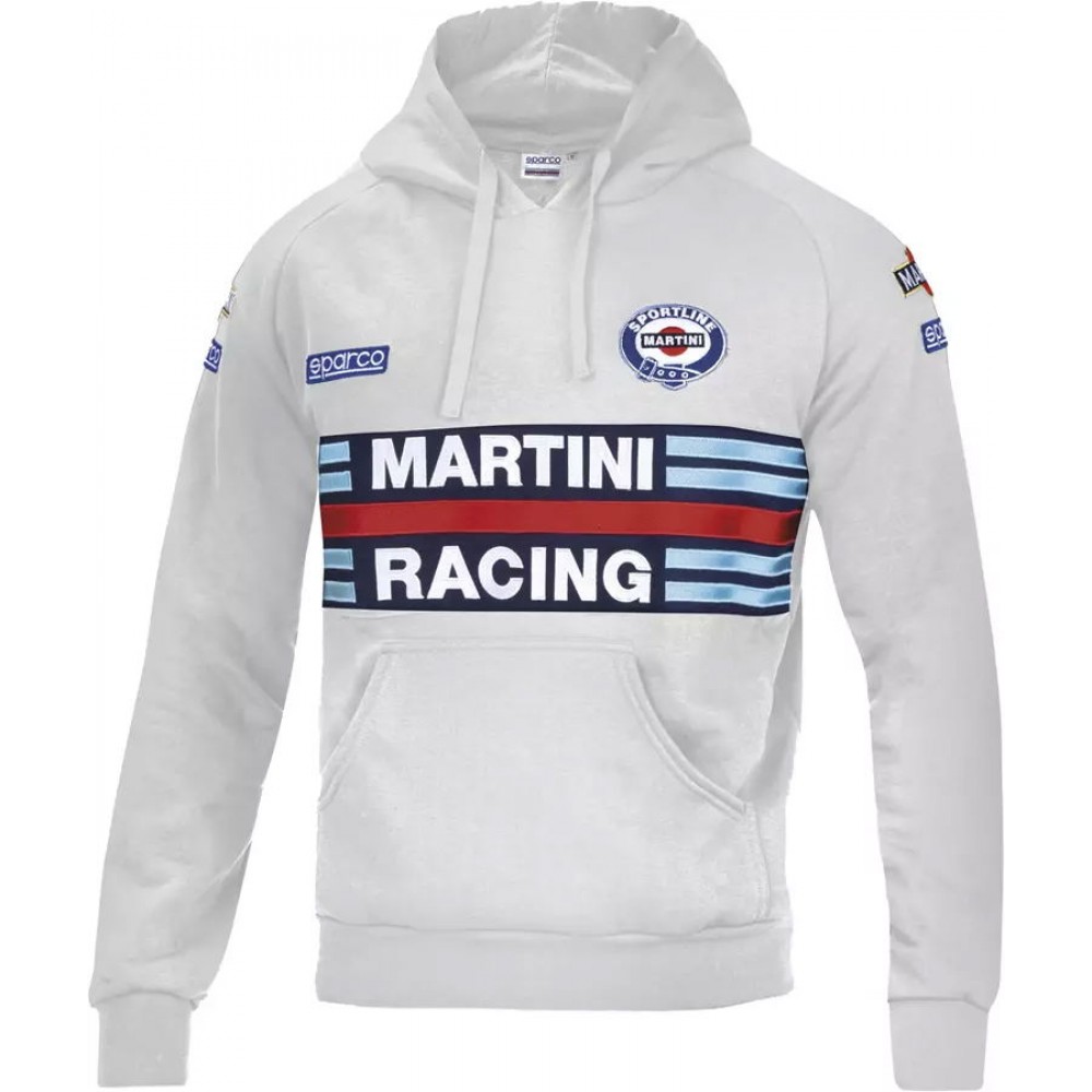 Sparco Φούτερ HOODIE MARTINI-R TG M GRIGIO
