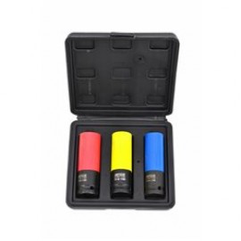 AwTools AW38651BL Σετ Καρυδάκια Αέρος για Ζάντες 3τμχ.