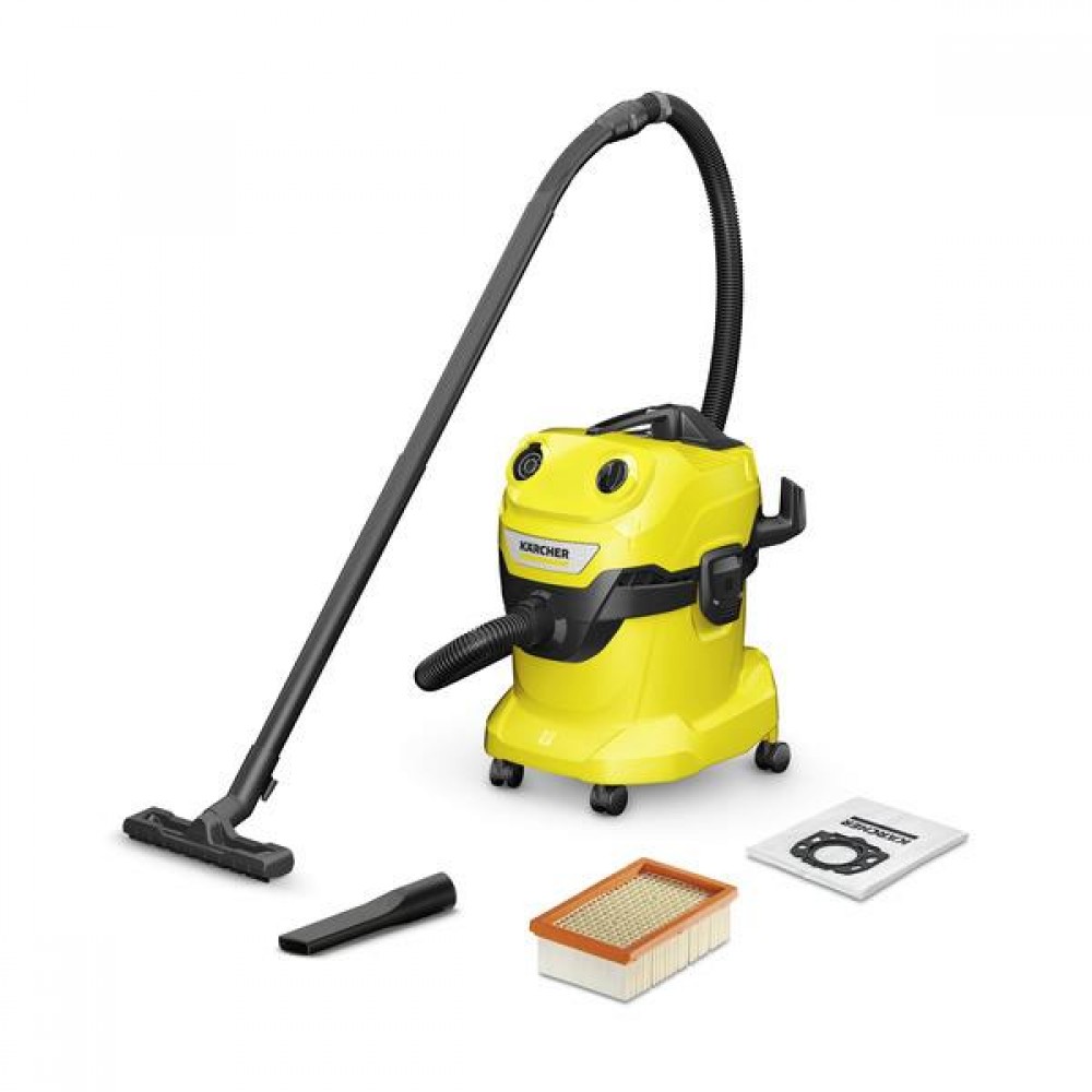 Karcher 16282090 WD 4 V-20/5/22 *EU Σκούπα Υγρής και Ξηρής Αναρρόφησης 20-λίτρων *PROMO*