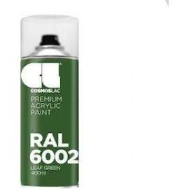 Cosmoslac RAL6002  Σπρευ Χρώμα Πράσινο Ανοικτο Ν460  400ml