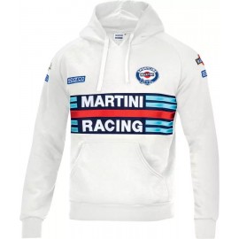 Sparco Φούτερ HOODIE MARTINI-R TG L BIANCO