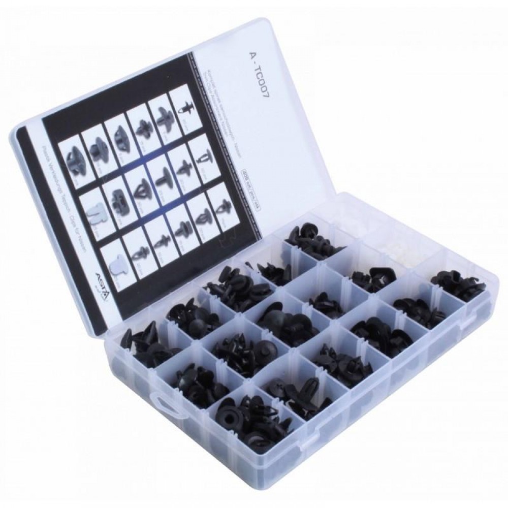 Asta ATC007 Σετ Κλιπ για Nissan 408 τεμάχια