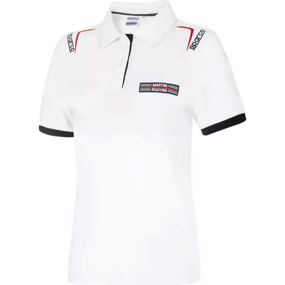 Sparco T-Shirt POLO MARTINI-R LADY TG M BI