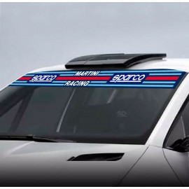 Sparco Αυτοκόλλητο Παρμπρίζ FASCIA PARASOLE ANTERIORE MARTINI-R