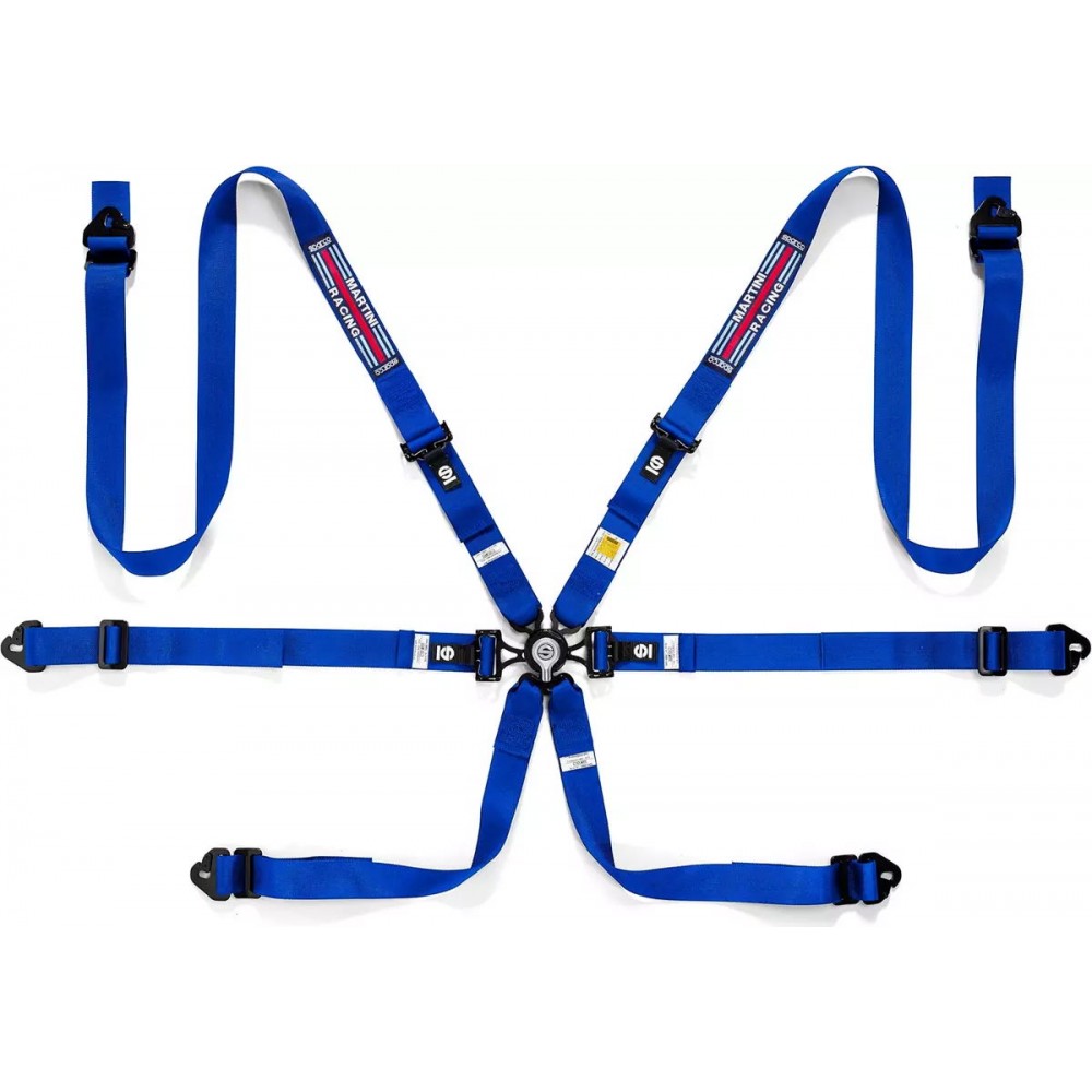 Sparco Ζώνες Ασφαλείας CINTURA COMPETITION H-2PD MARTINI-R