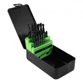 Jbm 53855 Σετ Τρυπάνια Μαύρα 1-13mm 25τμχ.